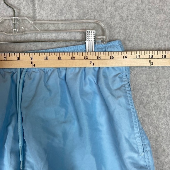 PacSun Lt Blue Budweiser Swim Trunks Sz L - Picture 9 of 9
